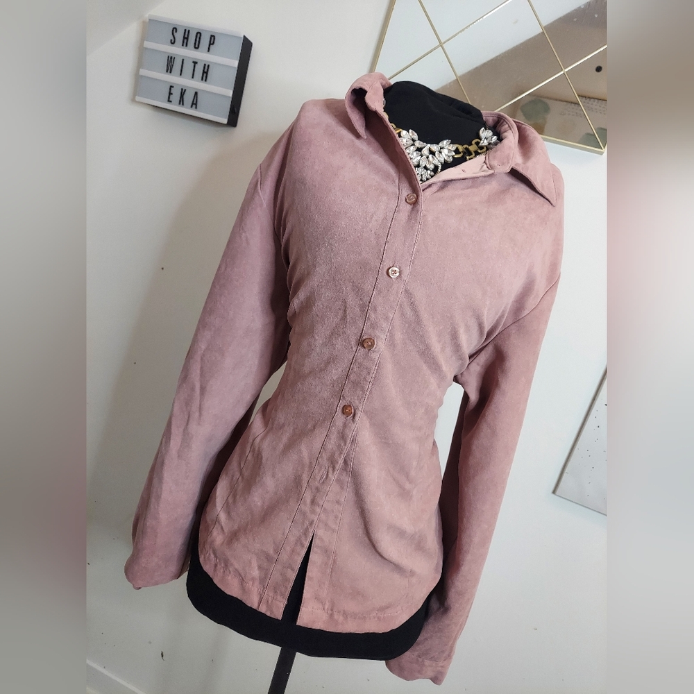 Pink button down shirt - Picture 10 of 10